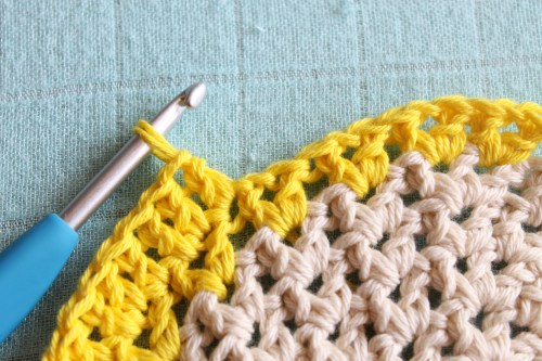 DC in each stitch around, adding increases every 14 stitches