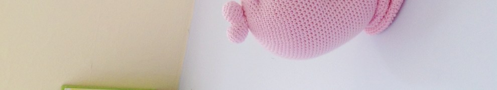 Rhinka the Rhino, faux-taxidermy amigurumi pattern by Pepika. Spotted by @missneriss