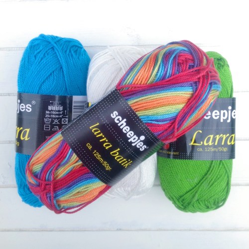 It's Yarn Day! Larra Mercerized Cotton Yarn from Scheepjeswol