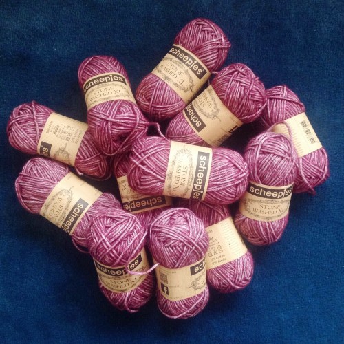 Big pile of Scheepjes Stone Washed.