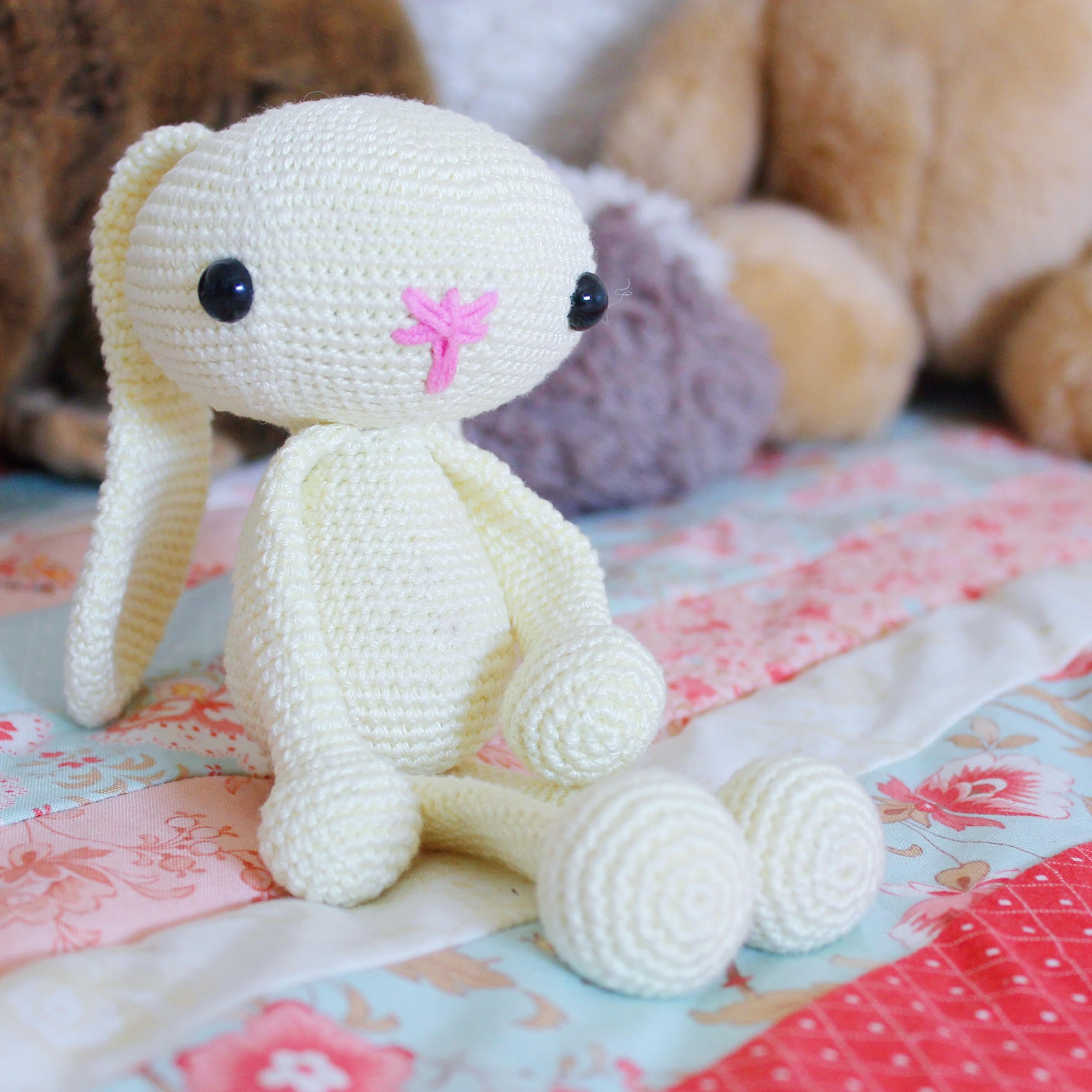 The Flopsy Bunny Amigurumi Reveal and Free Crochet Pattern