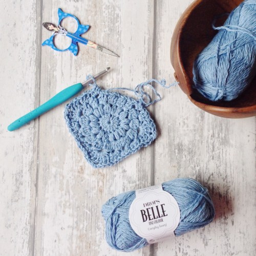 Test square using Drops Belle