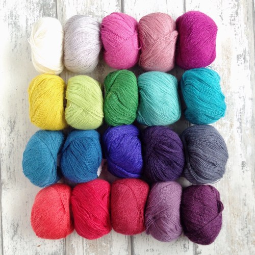 New Scheepjes Alpaca and Mohair Rhythm yarns