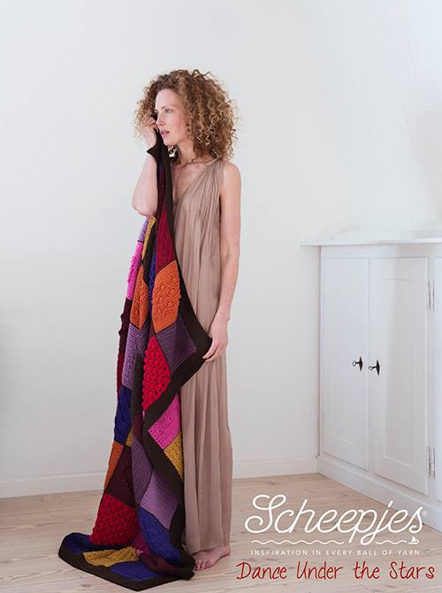 Scheepjes CAL 2016, Last Dance on the Beach. This is the beautiful Dance under the Stars colourway.