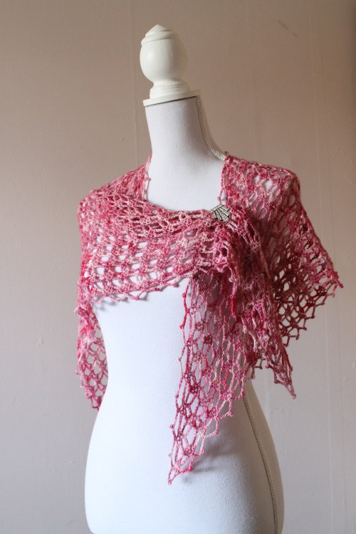 Emma Shawl crochet pattern, by MissNeriss. Pattern available on Ravelry.