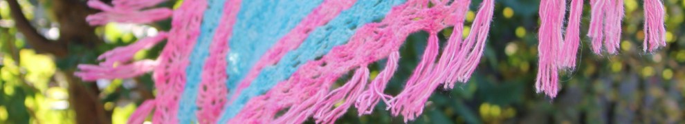 Piha Shawl by Alia Bland, made in Scheepjes Spirit on missneriss,com