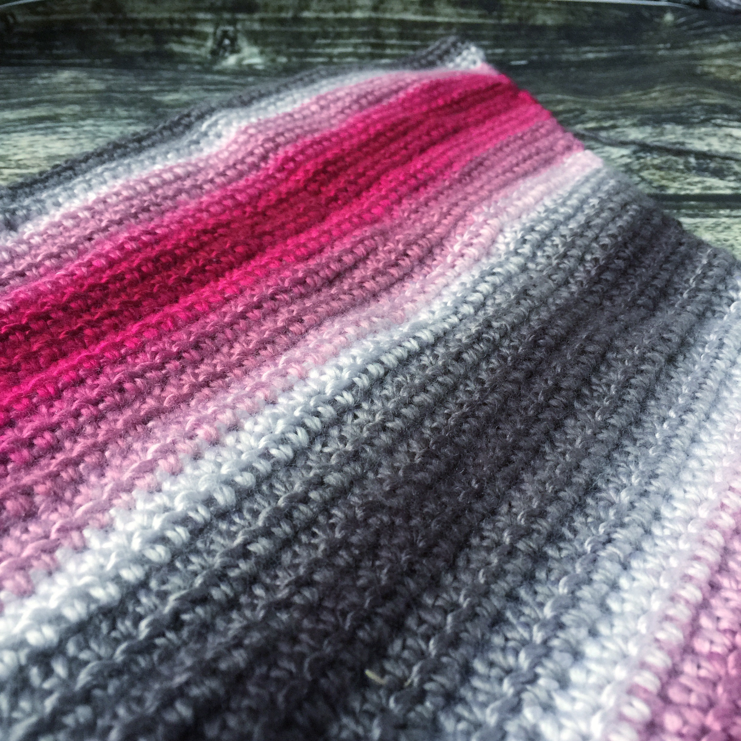 Cherry blossom shawl by Nerissa Muijs