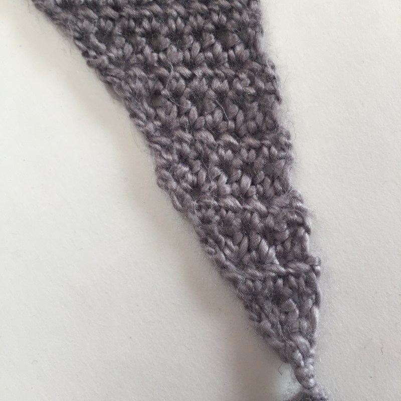 Cherry Blossom Shawl(ette) free crochet pattern by missneriss