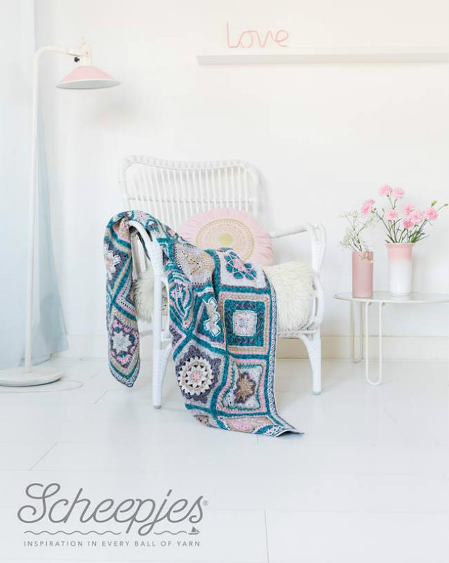 Nuts About Squares CAL in Scheepjes Sunkissed by Esther Dijkstra