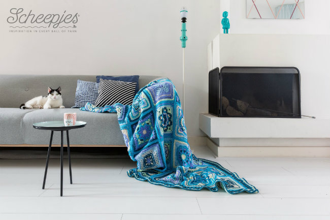 Nuts About Squares CAL in Scheepjes Colour Crafter by Esther Dijkstra