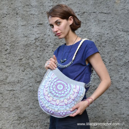 Peacock bag CAL http://www.lillabjorncrochet.com/2016/08/peacock-tail-bag-cal-general-information.html