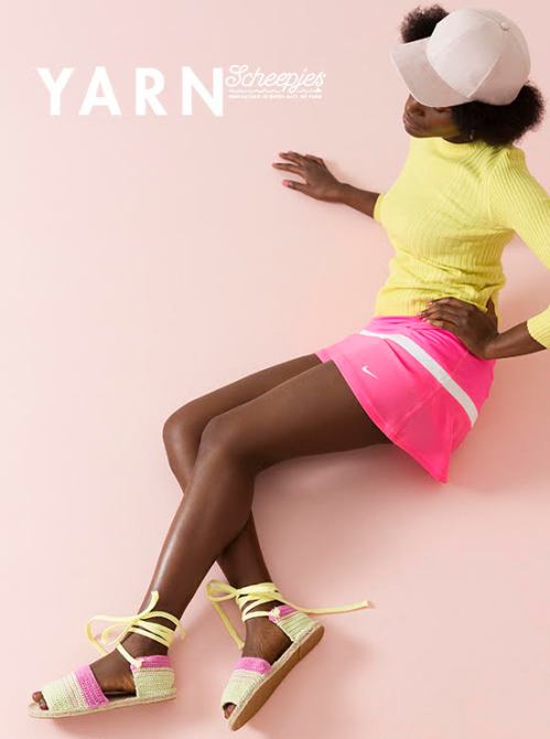Espadrilles, crochet pattern by Nerissa Muijs - YARN Tropical Issue
