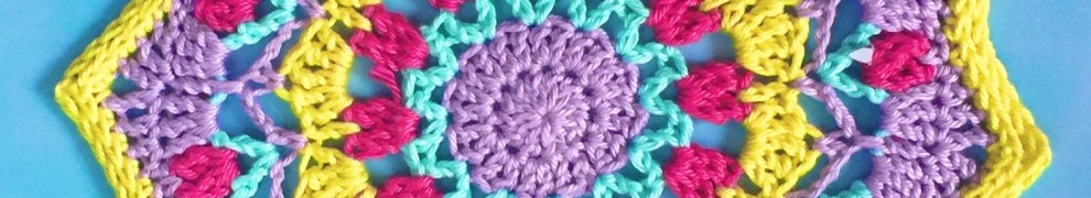 spring motif doily