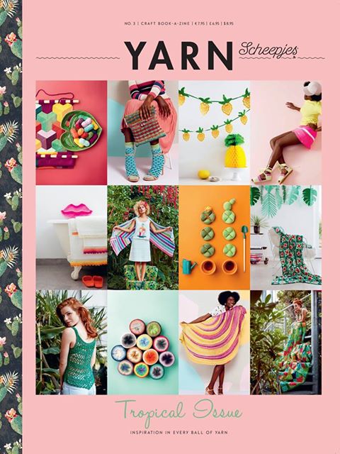 YARN - Tropical issue. Available at Wool Warehouse http://bit.ly/scheepjespublications