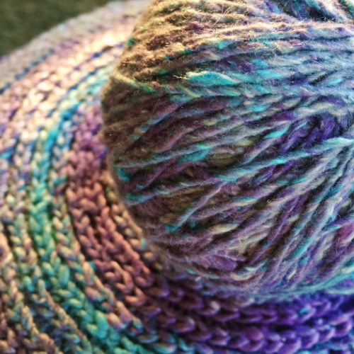 Scheepjes Secret Garden in in 709 Lily Pond and 704 Lavender Beds