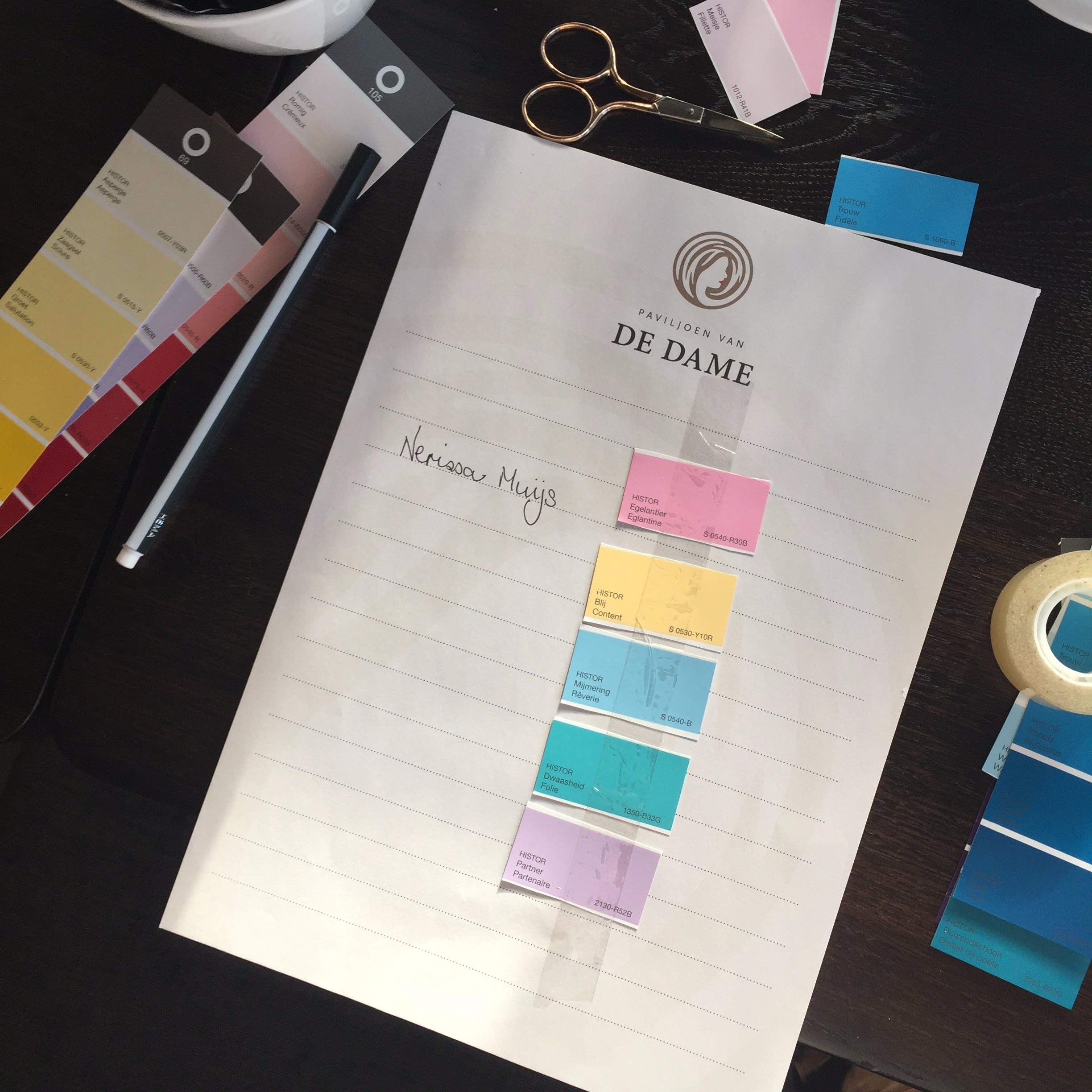 MissNeriss Our Tribe colourway inspiration