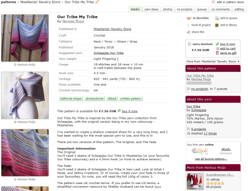 Our Tribe My Tribe on Ravelry